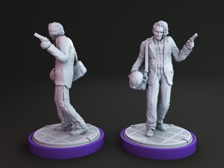 Heath Ledger "Joker" miniature