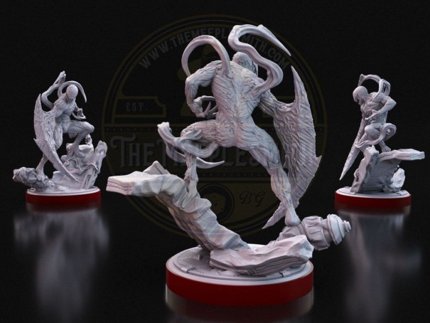 Berserker Simbiótico - Miniatura Inspirada en Carnage