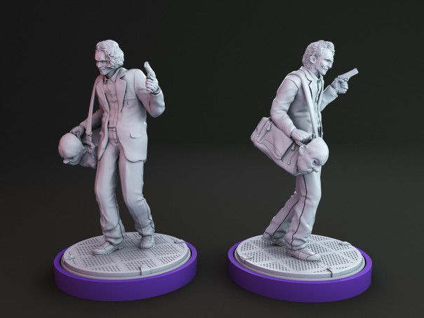 Miniatura de Heath Ledger como "Joker"