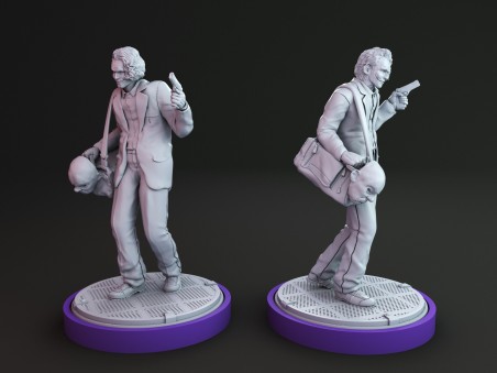 Heath Ledger "Joker" miniature