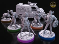 copy of Dungeons and Dragons cartoon miniature Pack