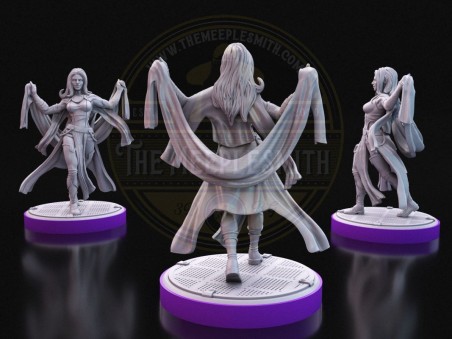 Hechicera Oscura - Miniatura Inspirada en Agatha Harkness