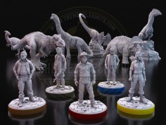 Colección de Miniaturas Leyendas Prehistóricas - Inspirada en Parque Jurásico