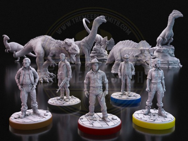 Colección de Miniaturas Leyendas Prehistóricas - Inspirada en Parque Jurásico