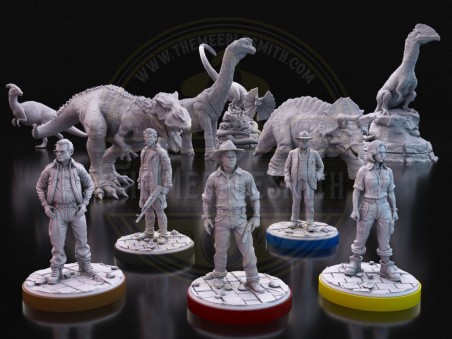 Prehistoric Legends  -  Miniature Collection Inspired by Jurassic Park