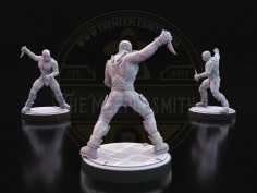 Silent Assassin  -  Miniature Inspired by Black Noir from The Boys 2
