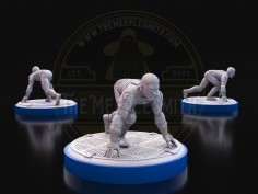 Lightning-Fast Sprinter  -  Miniature Inspired by A-Train from The Boys