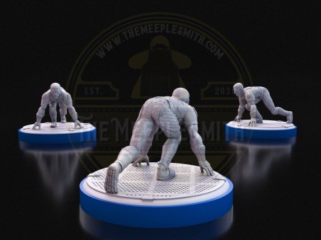 Lightning-Fast Sprinter  -  Miniature Inspired by A-Train from The Boys