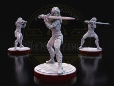 The Warrior Queen  -  Miniature Inspired by Queen Maeve from The Boys
