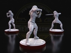 The Warrior Queen  -  Miniature Inspired by Queen Maeve from The Boys 2