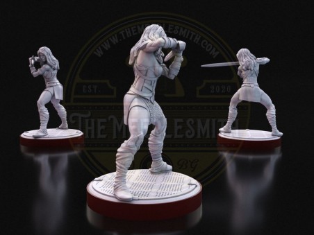 The Warrior Queen  -  Miniature Inspired by Queen Maeve from The Boys