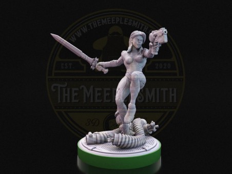 Deadliest Warrior  -  Miniature Inspired by Gamora from Guardians of the Galaxy
