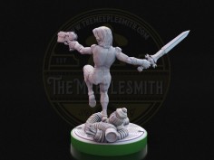 Deadliest Warrior  -  Miniature Inspired by Gamora from Guardians of the Galaxy 2
