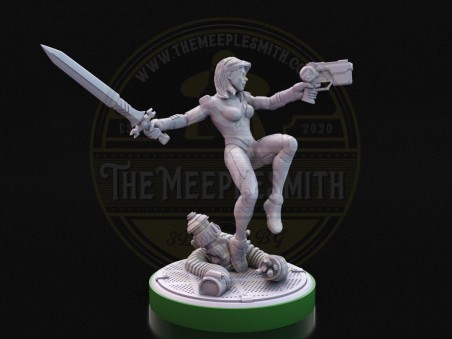 Deadliest Warrior  -  Miniature Inspired by Gamora from Guardians of the Galaxy