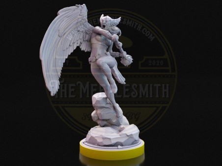 Winged Warrior  -  Miniature Inspired by Hawkgirl