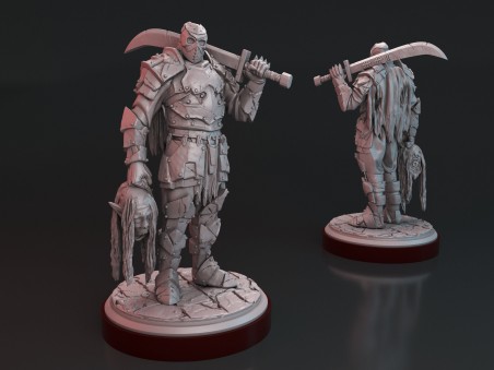 Miniatura de Jason "Caballero Oscuro del Lago Crystal"