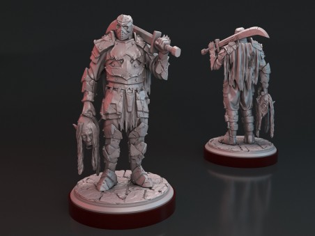 Miniatura de Jason "Caballero Oscuro del Lago Crystal"