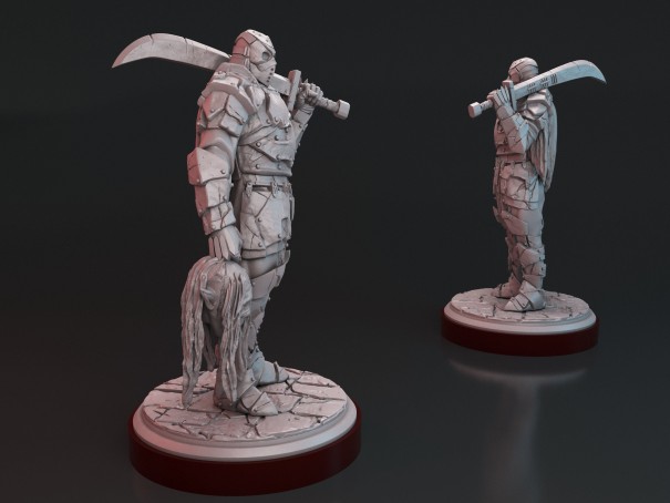 Miniatura de Jason "Caballero Oscuro del Lago Crystal"