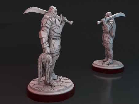 Miniatura de Jason "Caballero Oscuro del Lago Crystal"