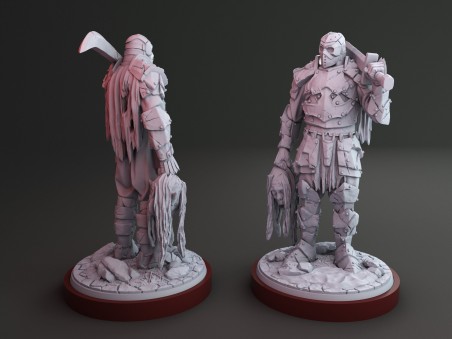 Miniatura de Jason "Caballero Oscuro del Lago Crystal"