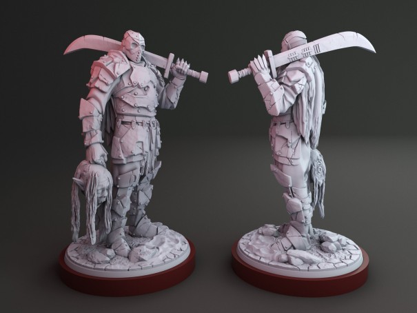 Miniatura de Jason "Caballero Oscuro del Lago Crystal"