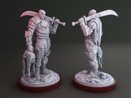 Miniatura de Jason "Caballero Oscuro del Lago Crystal"