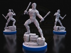 Acrobata Sombrío - Miniatura Inspirada en Nightwing