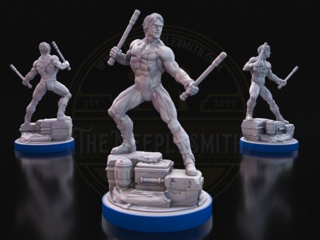 Shadow Acrobat  -  Miniature Inspired by Nightwing