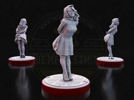 Heroína del Trueno - Miniatura Inspirada en Mary Marvel