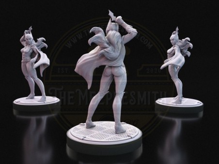 Night Sentinel  -  Miniature Inspired by Batgirl