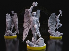 Vengador Alado - Miniatura Inspirada en Hawkman