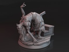 Miniatura de la chica exorcista "El andar de la araña"