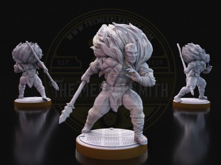 Savage Hunter  -  Miniature Inspired by Kraven