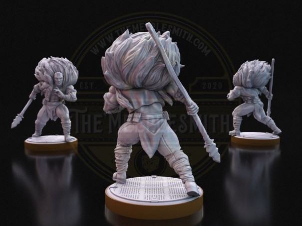 Savage Hunter  -  Miniature Inspired by Kraven