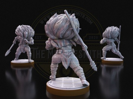 Savage Hunter  -  Miniature Inspired by Kraven