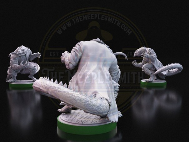 Miniatura de Mutante Salvaje - Inspirada en Lizard