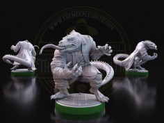Miniatura de Mutante Salvaje - Inspirada en Lizard