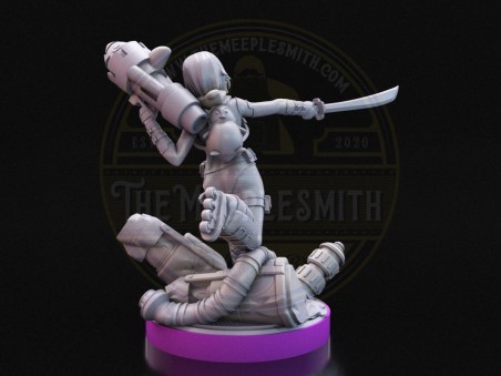 Reality Jumper  -  Miniature Inspired by Gwenpool