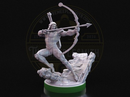 Emerald Archer  -  Miniature Inspired by Green Arrow