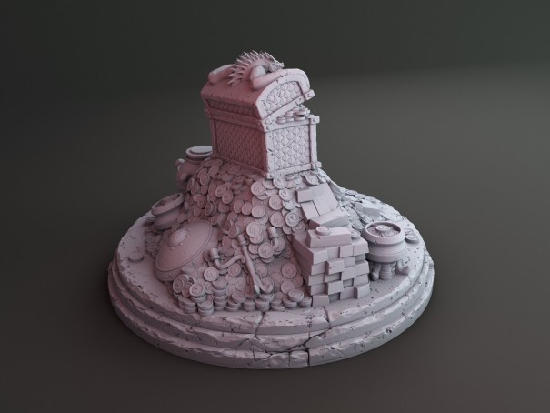 Miniatura del Tesoro del Dragón