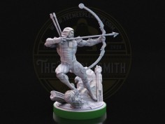 Tirador Esmeralda - Miniatura Inspirada en el Flecha Verde 2