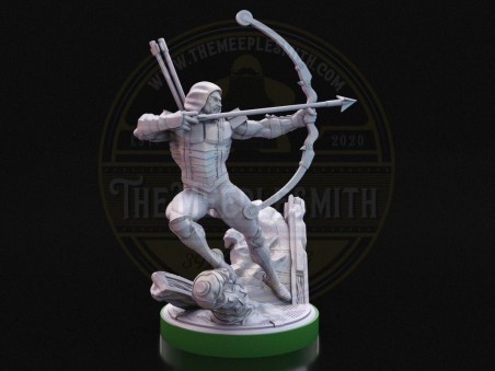 Emerald Archer  -  Miniature Inspired by Green Arrow