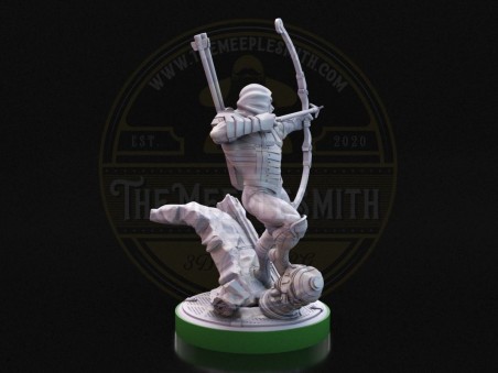 Emerald Archer  -  Miniature Inspired by Green Arrow