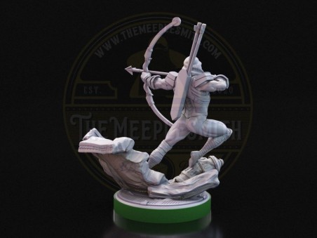 Emerald Archer  -  Miniature Inspired by Green Arrow