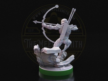 Emerald Archer  -  Miniature Inspired by Green Arrow