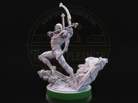 Emerald Archer  -  Miniature Inspired by Green Arrow
