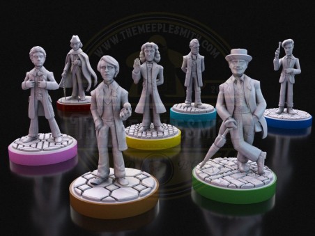 Viajeros del tiempo Vol. 2 - Colección de Miniaturas Inspirada en Doctor Who