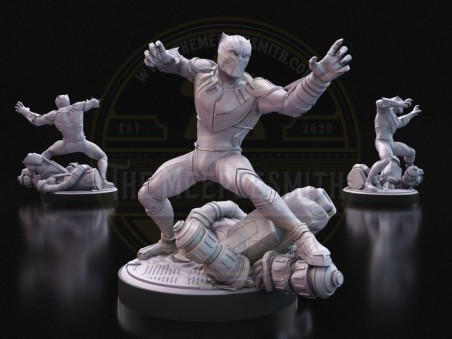 Protector Real - Miniatura Inspirada en Black Panther