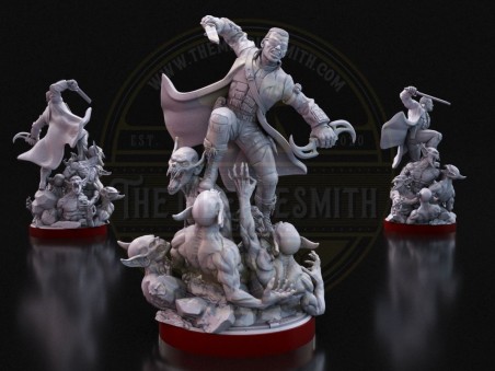 Daywalker Hunter  -  Miniature Inspired by Blade
