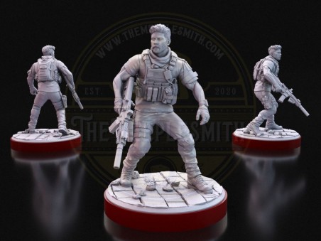 Soldier Set Inspired by Modern Warfare (Ghost, Price, Alex, Farah, Gaz)
